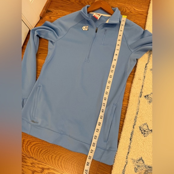 Nike Carolina Blue North Carolina UNC Tar Heels Quarter Zip Size Small - Picture 8 of 10